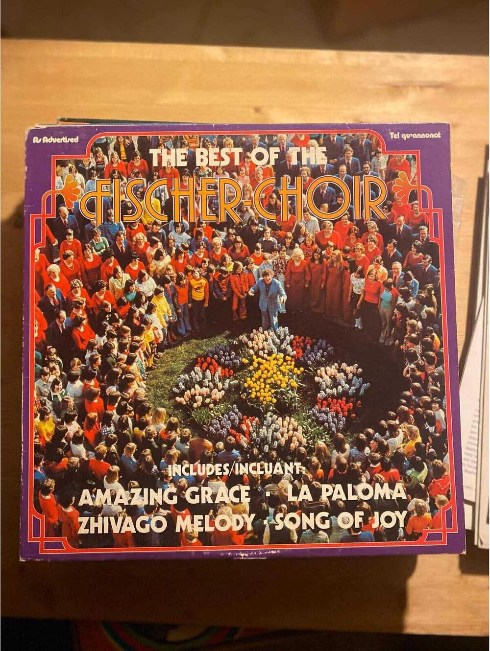 The Fischer Choir – The Best Of The Fischer Choir Vintage 33rpm VG+ AB24